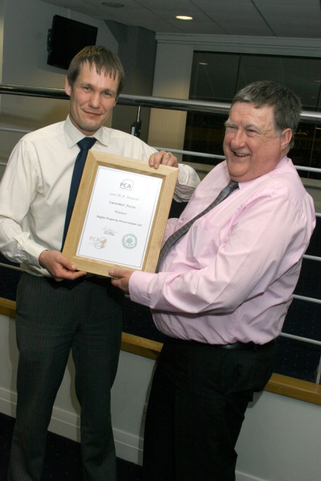PCA Awards 2011 - Customer Focus Award Winner